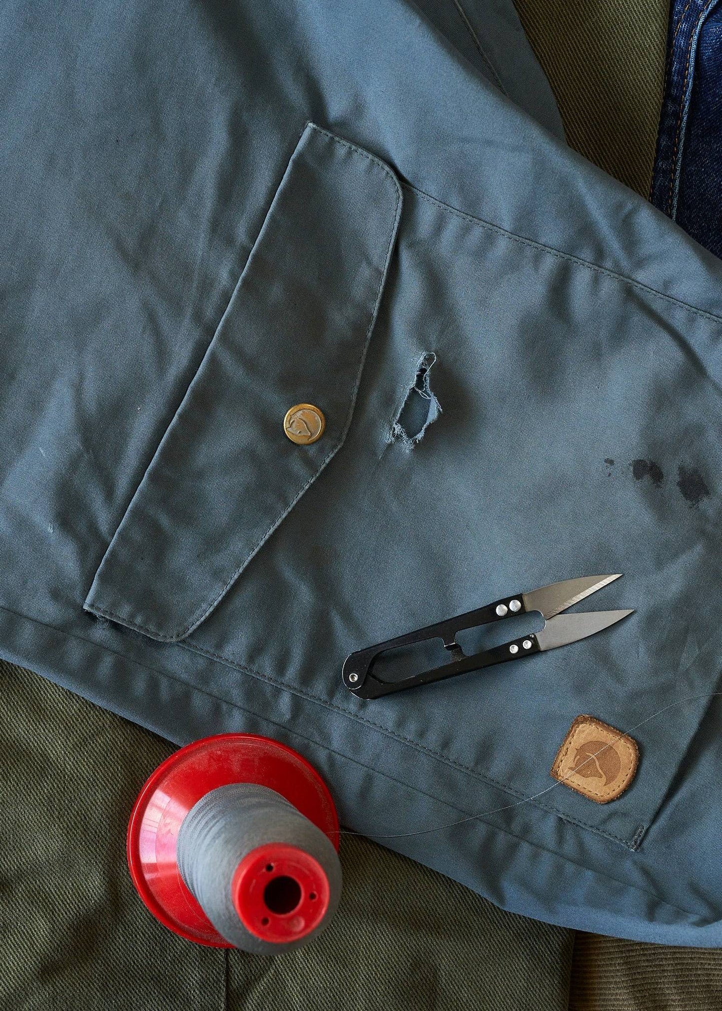 Hose Flicken - hosen Reparieren - hose im schritt gerissen - Jeans Flicken - #TailorsStudios#